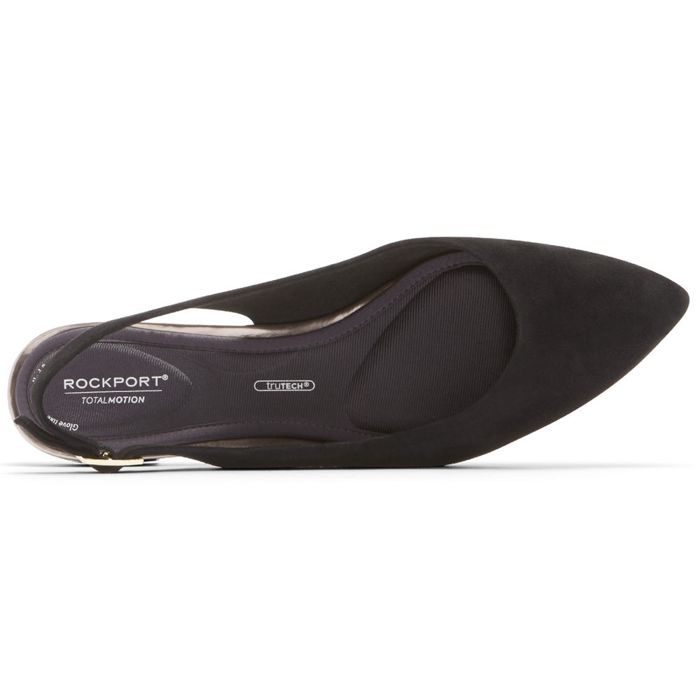 Slingback Rockport Mujer Mexico - Total Motion Adelyn Negros - USHTY4908